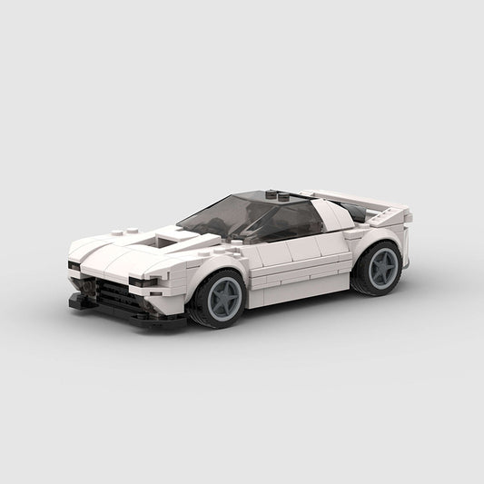 RevVBlox Mazda RX-7 FC3C diecast model car with detailed exterior and racing design, perfect for collectors and fans.