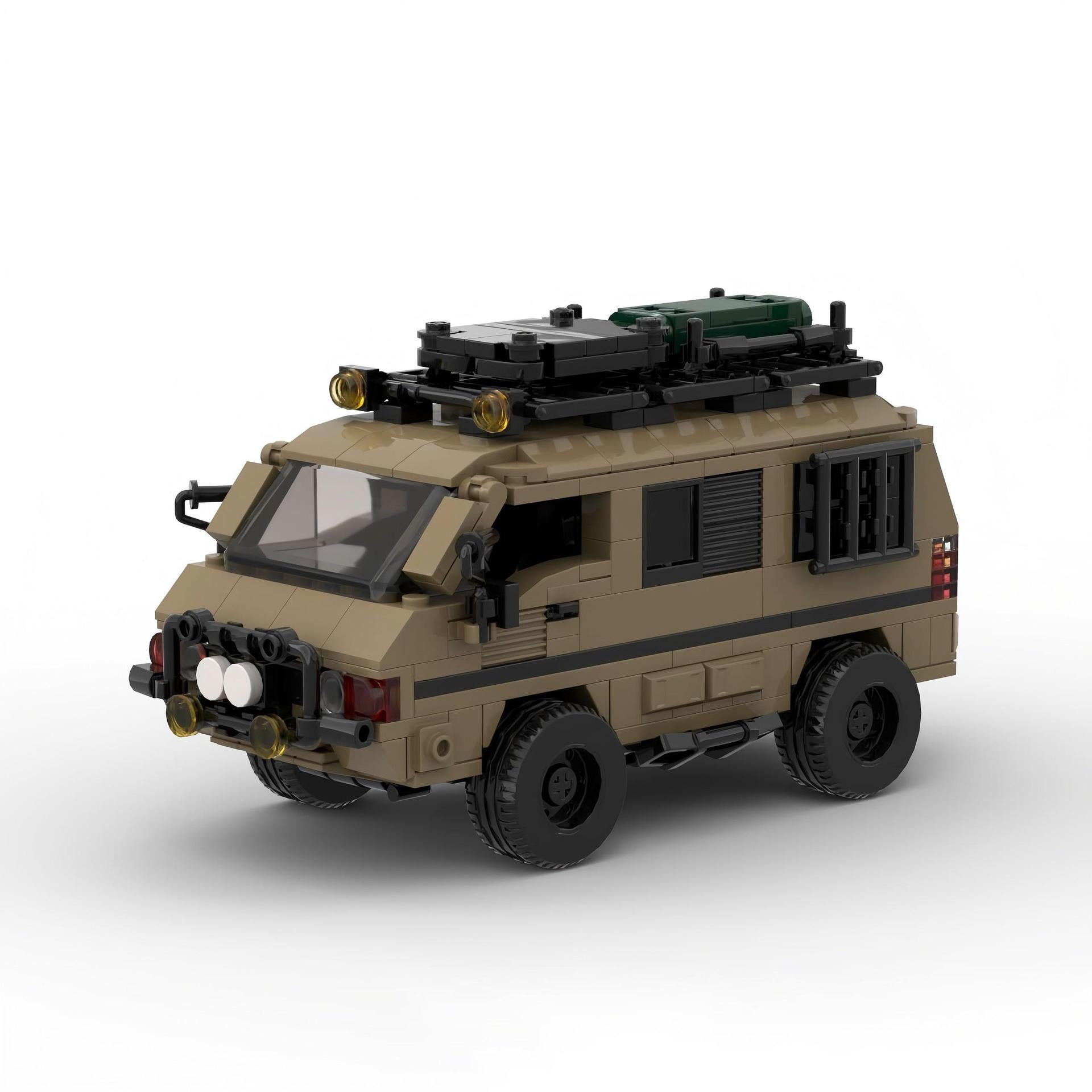 Mitsubishi Retro 4x4 Camper Van - RevvBlox