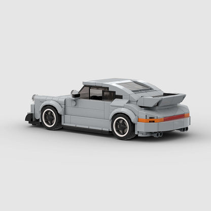 Porsche 911 RWB model by RevvBlox displayed in detailed, vibrant colors showcasing its iconic design and features.