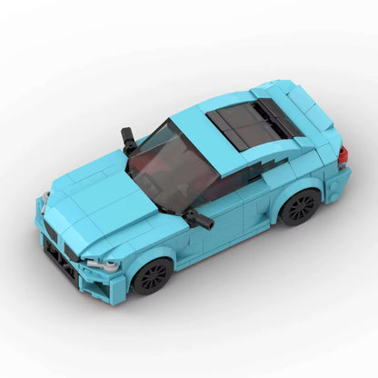 RevvBlox BMW M2 G87 limited edition model car in detailed scale replica with sleek design and vibrant color.