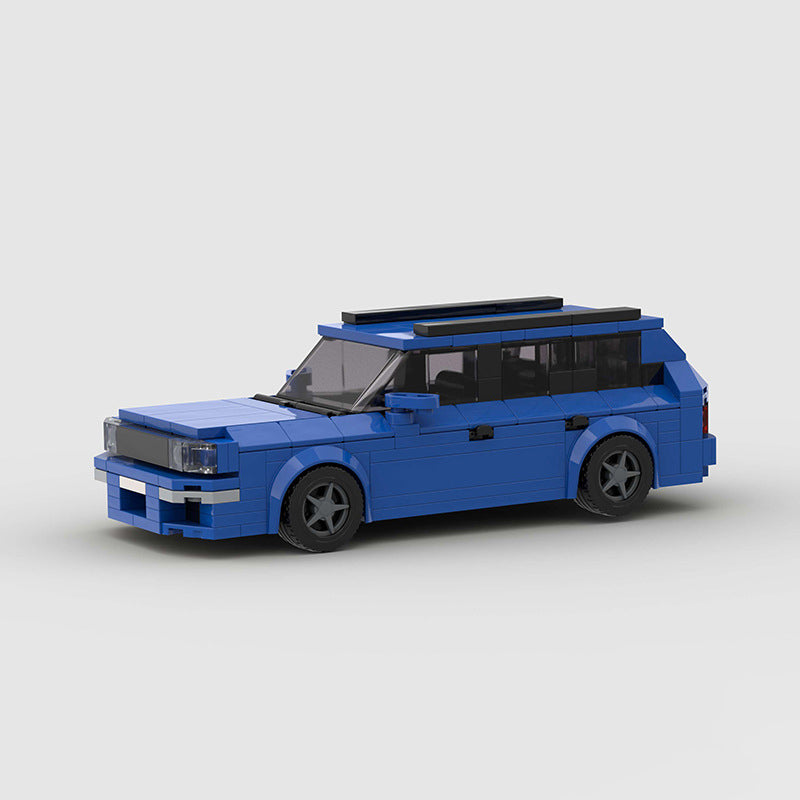 RevVBlox Audi RS2 scale model car with detailed exterior and sleek design, showcasing the iconic sports car appearance.
