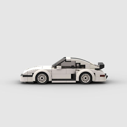RevVBlox Porsche 930 Flat Nose model car with detailed exterior and sleek design in a close-up view.