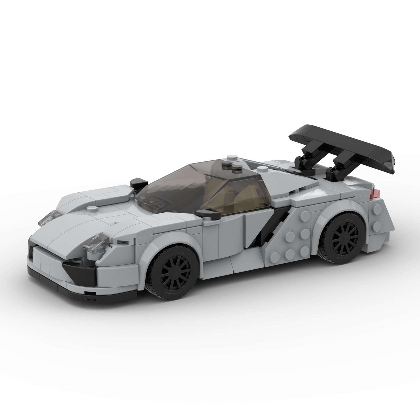 RevVBlox Porsche 918 Spyder model car with detailed red and black exterior and sleek design, showcasing the collectible diecast vehicle.