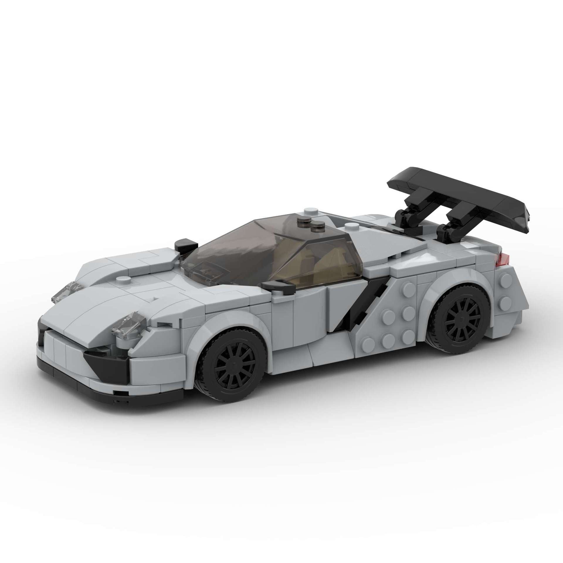 RevVBlox Porsche 918 Spyder model car with detailed red and black exterior and sleek design, showcasing the collectible diecast vehicle.