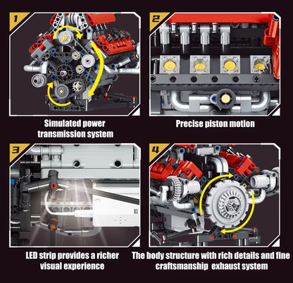 V8 Engine - RevvBlox