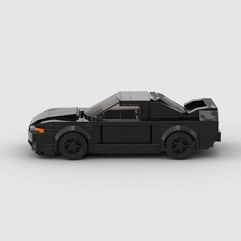 RevVBlox Nissan Skyline GT-R R32 "Takeshi" Initial D model car, detailed replica with racing livery and accurate design.