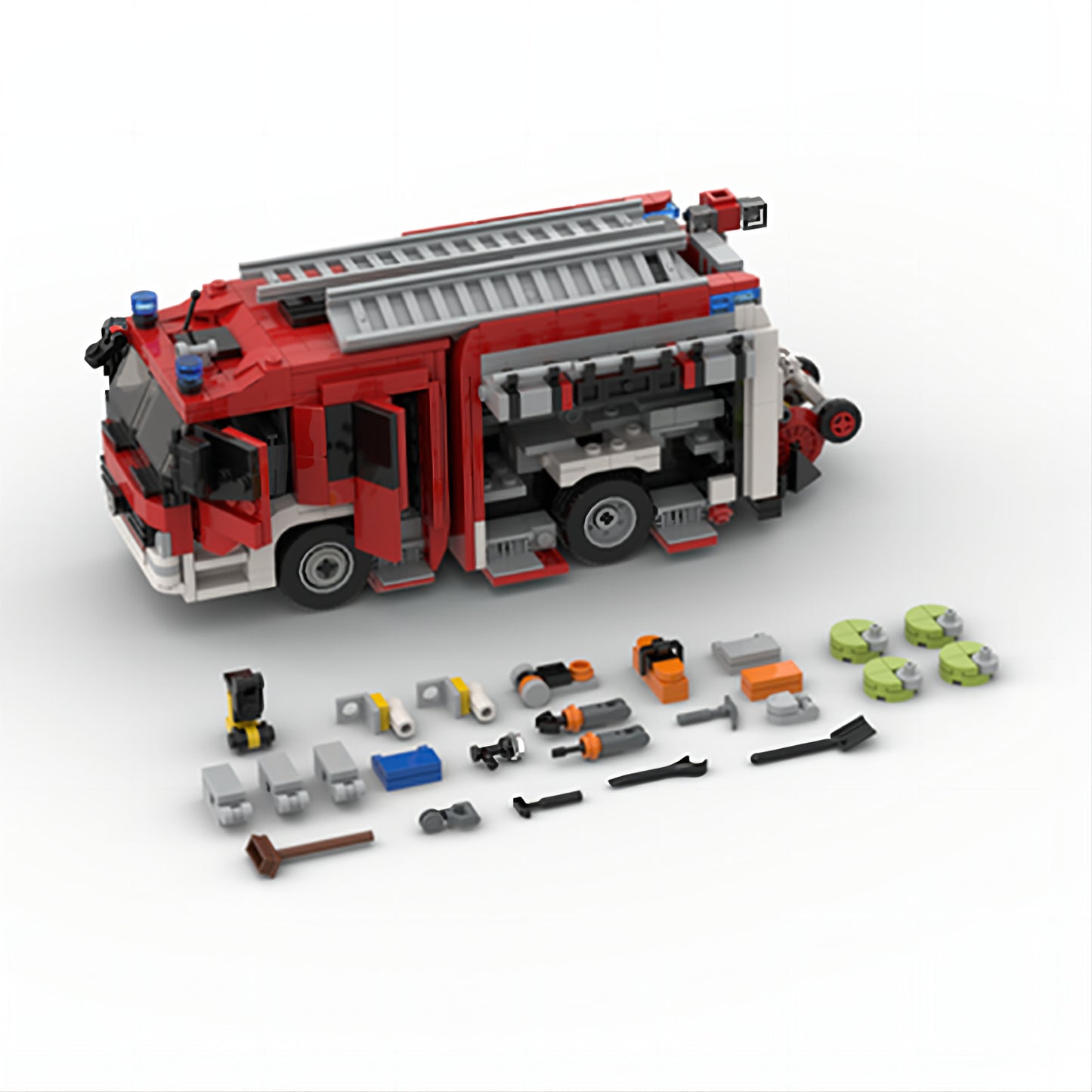Inferno Command Fire Truck - RevvBlox