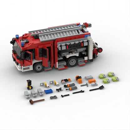 Inferno Command Fire Truck - RevvBlox