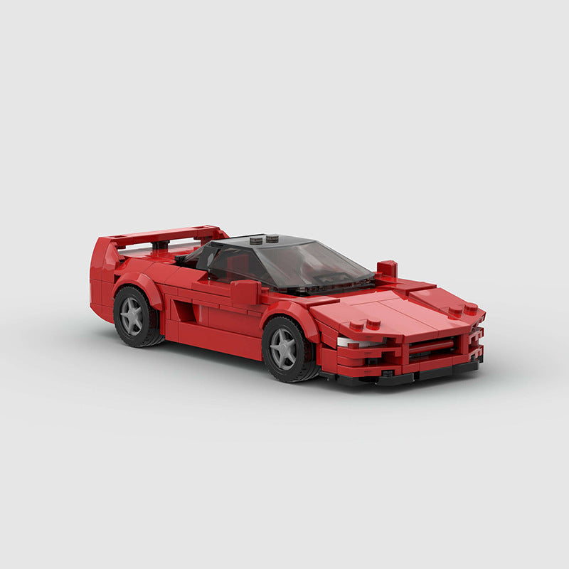 RevvBlox Honda Acura NSX NA-1 model car with detailed exterior and realistic design, shown on a plain background.