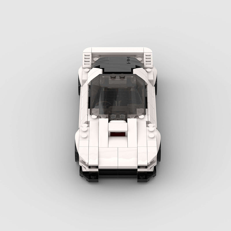 RevVBlox Mazda RX-7 FC3C diecast model car with detailed exterior and vibrant paint, showcasing classic sports car design.