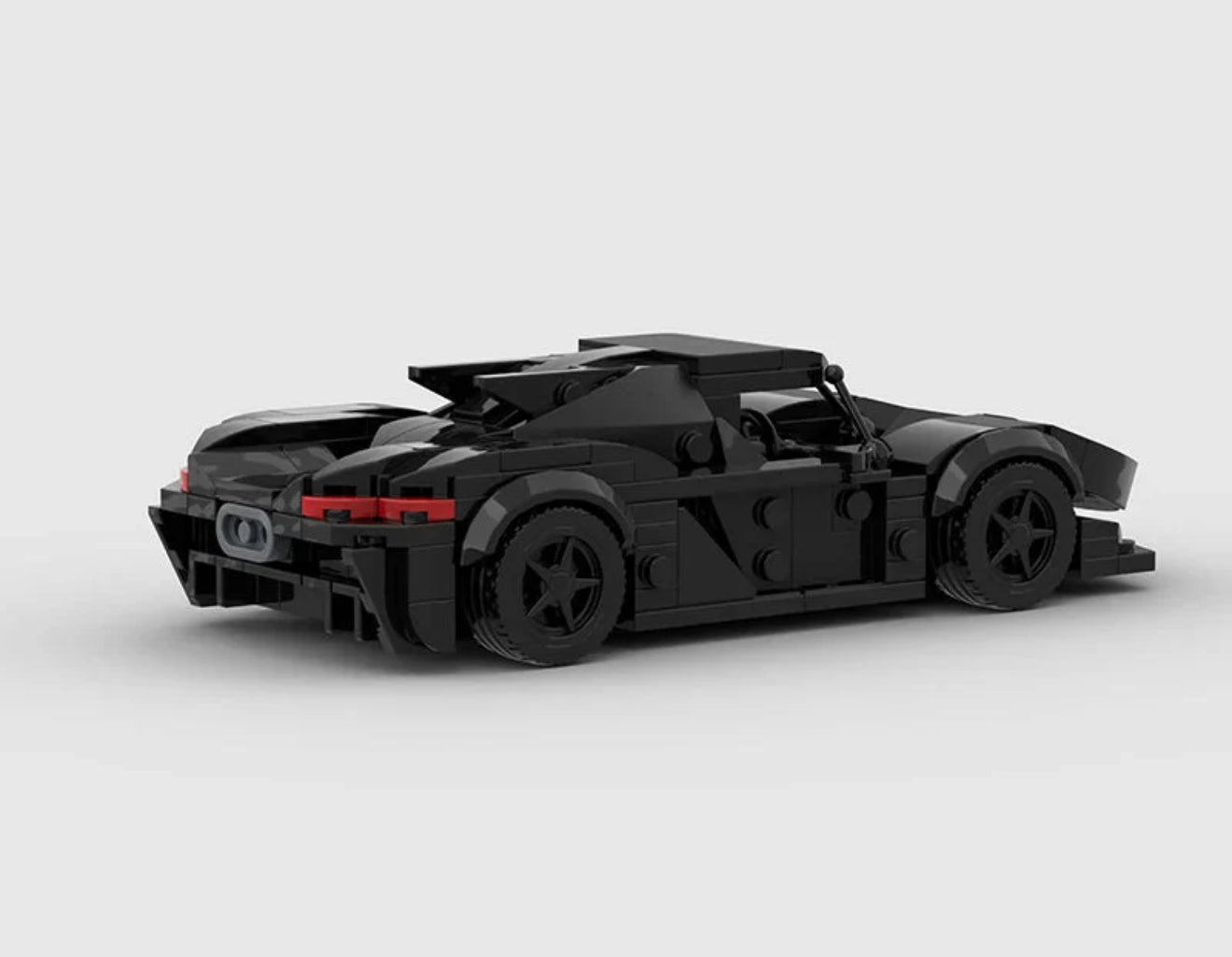 Koenigsegg Jesko model by RevvBlox showcasing sleek design and aerodynamic features in a detailed view.