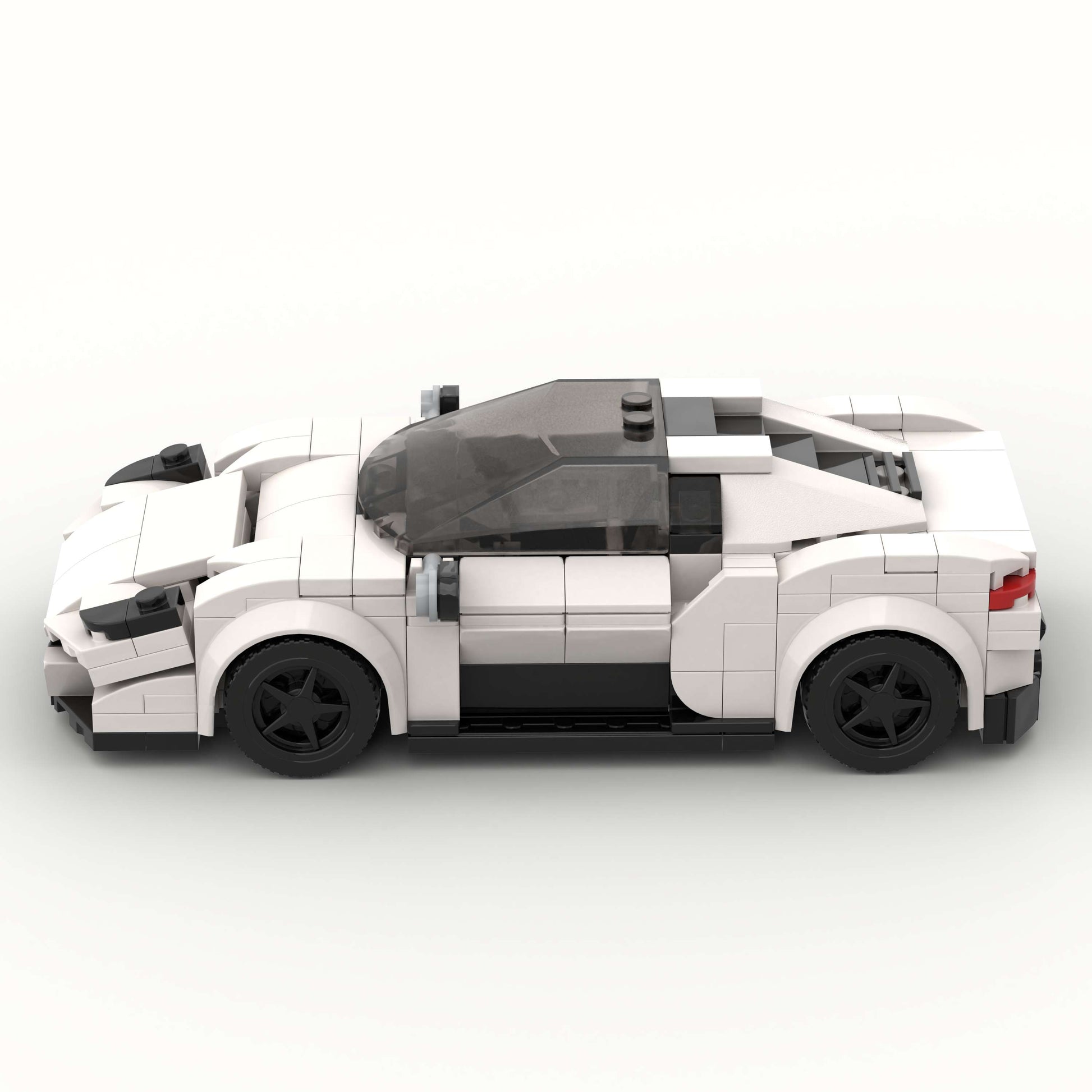 RevVBlox Maserati MC20 model car in detailed blue with sleek design and realistic features, perfect for collectors and enthusiasts.