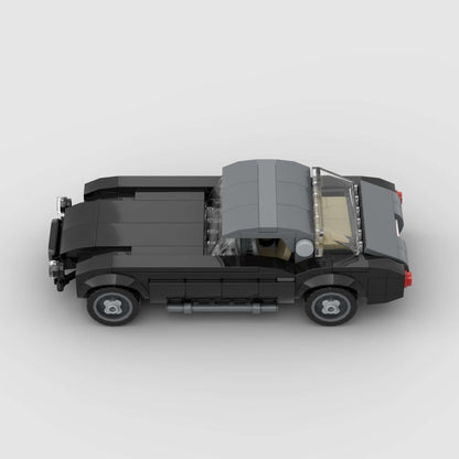 RevvBlox Maserati A6 GCS model car in gray with detailed features and sleek design, showcasing the collectible vehicle.