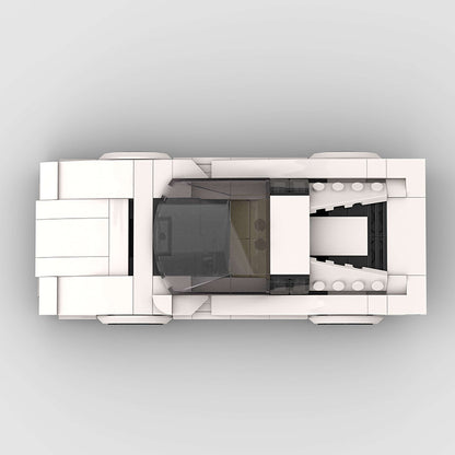 RevvBlox Ferrari Testarossa model car with detailed red exterior and iconic design, showcasing a collectible miniature sports car.