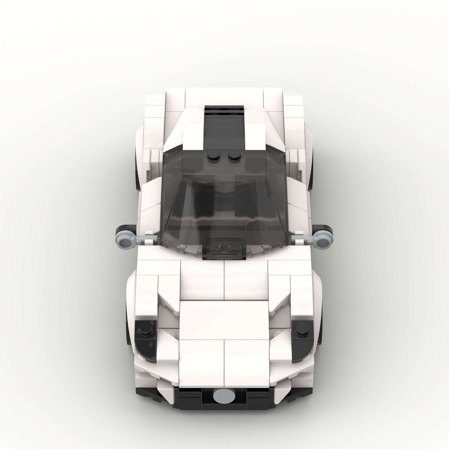 RevVBlox Maserati MC20 toy car model with detailed design and sleek black finish, perfect for collectors and enthusiasts.