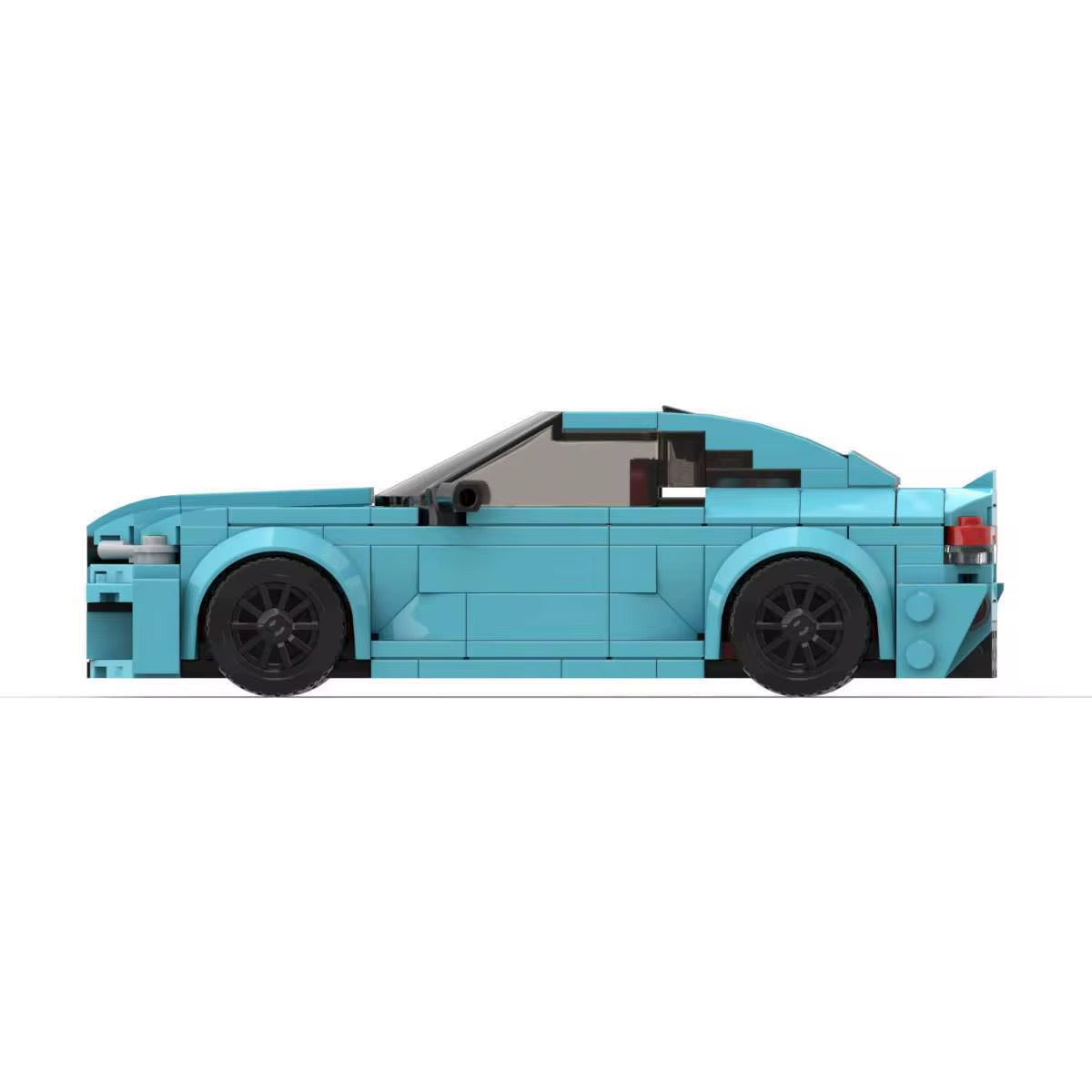 RevvBlox BMW M2 G87 limited edition model car toy with detailed design and vibrant colors on a white background.