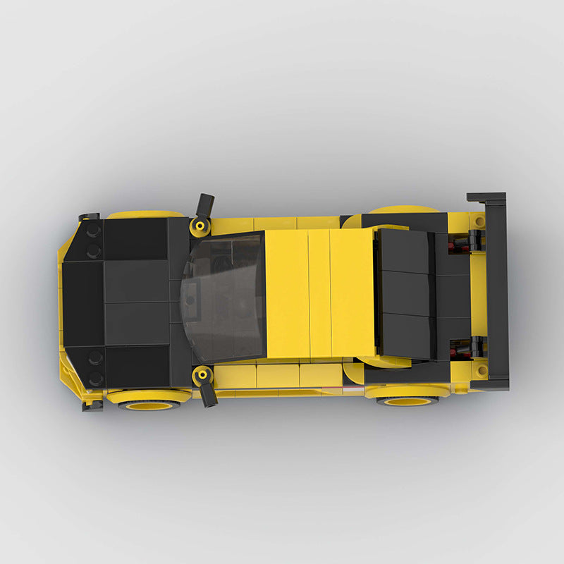 RevvBlox Nissan GT-R R34 diecast model car with detailed exterior and iconic design, displayed on a plain background.