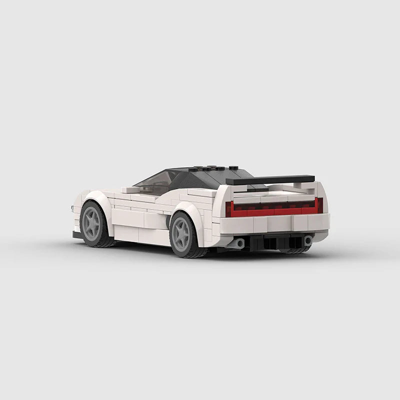RevVBlox Honda NSX model car with detailed exterior design on a white background, showcasing the miniature collectible toy.