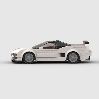 RevVBlox Honda NSX model car with detailed design and vibrant colors, showcasing the miniature collectible vehicle.