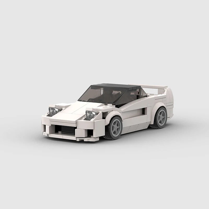 RevVBlox Honda NSX model car with detailed exterior and sleek design, showcasing a miniature replica in vibrant colors.