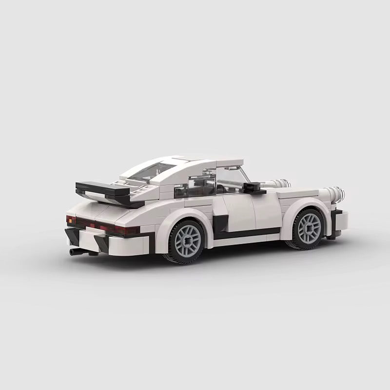 RevvBlox Porsche 911 Classic model car in detailed scale replica, showcasing sleek design and iconic sports car features.