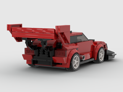 RevVBlox Suzuki Escudo Pikes Peak edition diecast model car, detailed with vibrant paint and racing decals.